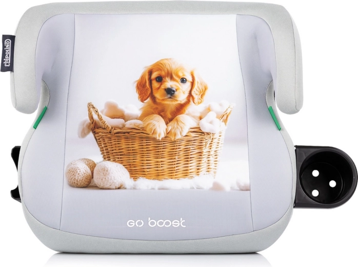 Chipolino automašīnas paliktnis Go Boost i-Size 125–150 cm Puppy
