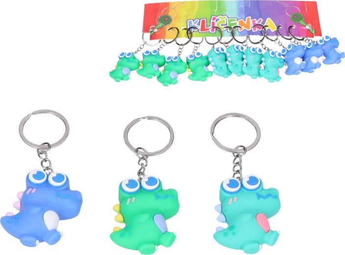 Dinosaur keychain