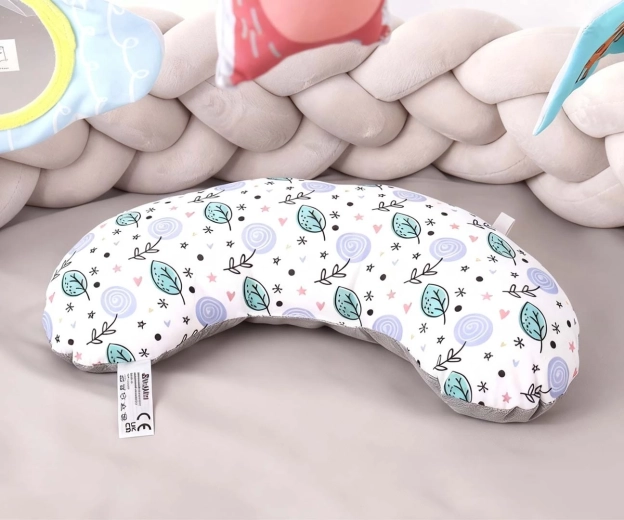 Tummy time atbalsts ar mīkstu spilventiņu