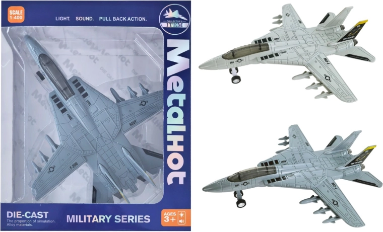 Sparkys metāla iznīcinātāja F-14 Tomcat modelis 1:400