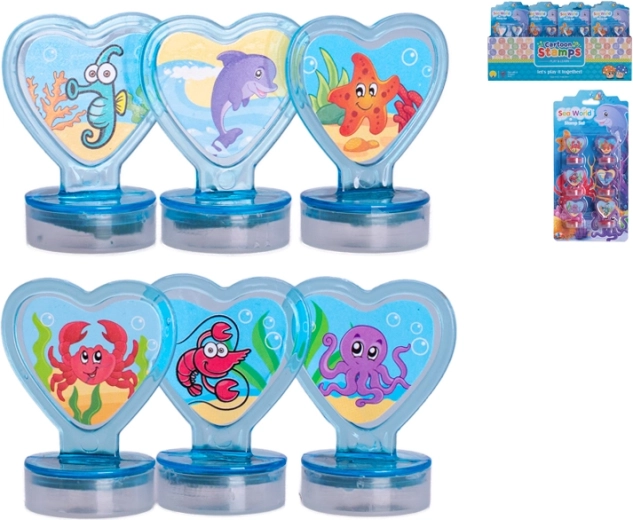 Children’s Stamp Set Sea World – 6 pcs