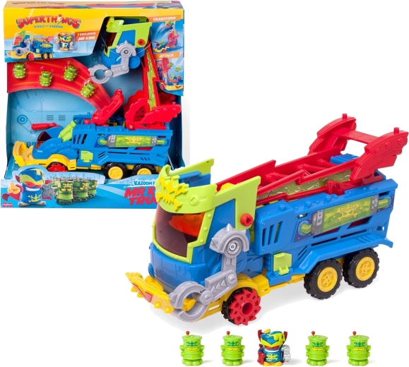 SuperThings Mr King Truck – kaujas kravas auto ar figūriņu