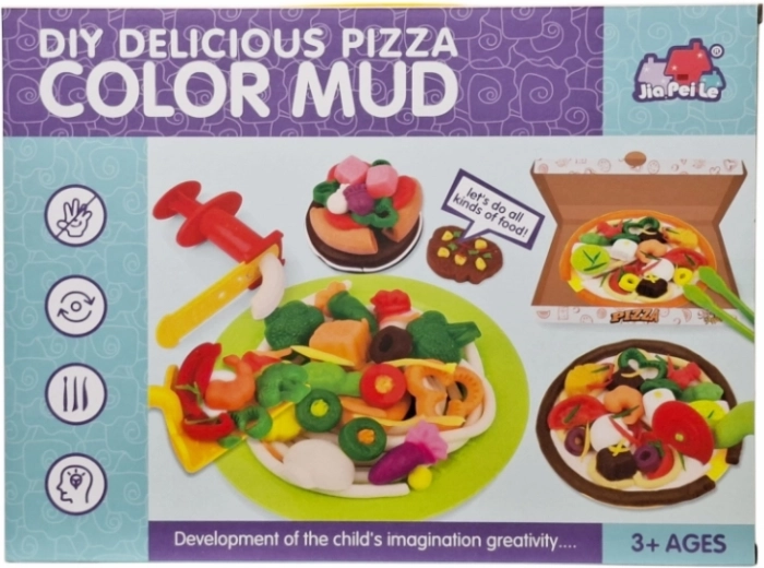 Pizza Modeling Clay Creative Set