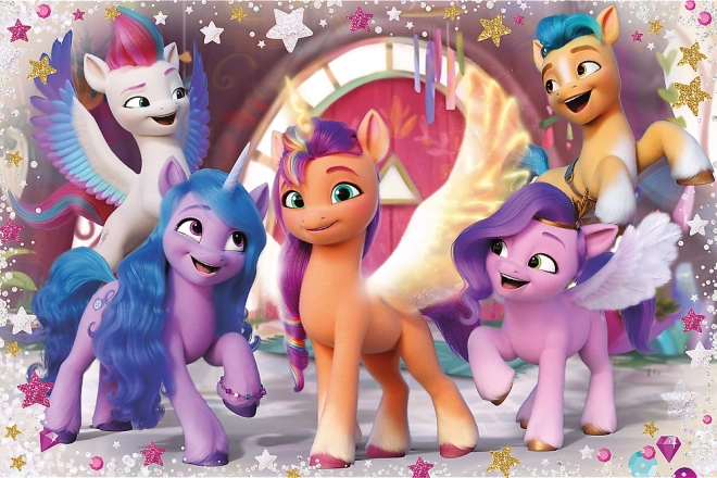 Puzzle 24 Maxi My Little Pony – Jautra poniju diena
