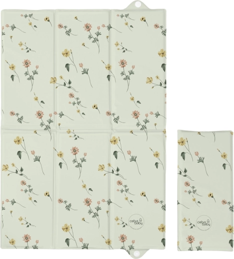 Ceba Baby ceļojumu pārtinamais paliktnis Basic floral breeze 60 × 40 cm
