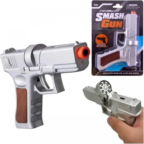 Metal cap gun pistol replica