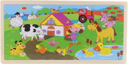 Koka puzle ferma 96 gabali