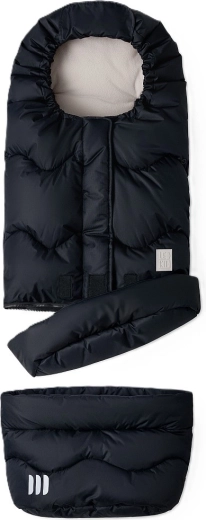 Leokid transformer ziemas guļammaiss black coal