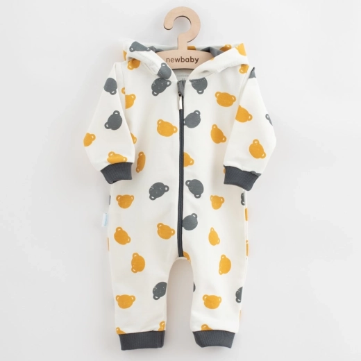 Baby sweat jumpsuit NEW BABY Little One grey 92 (18–24 m)