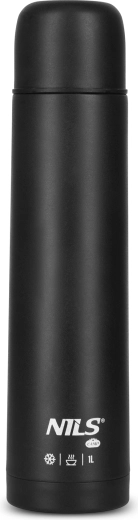 NILS CAMP Thermos 1 L Black