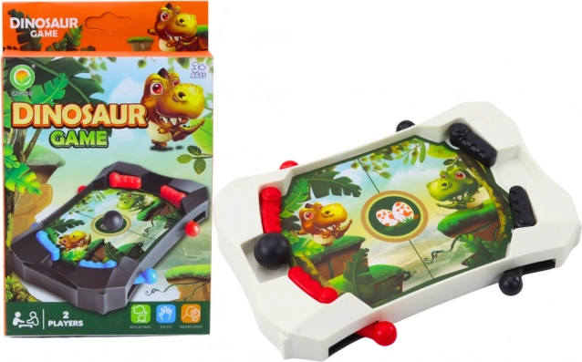 Mini Arcade Game Dinosaur Ball White
