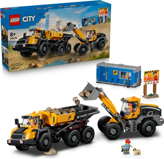 LEGO City pašizgāzējs un frontālais iekrāvējs