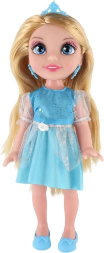 Magical winter princess appearance