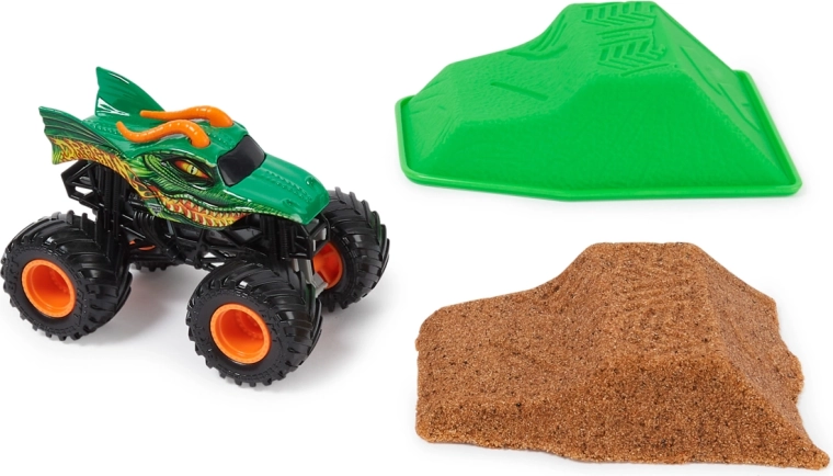 Reālistiskas Monster Dirt smiltis bezgalīgiem triku izaicinājumiem