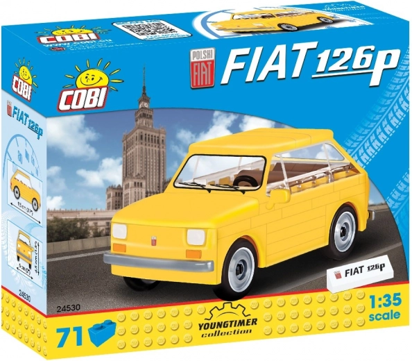 COBI Fiat 126p būvkomplekts, 71 gab.