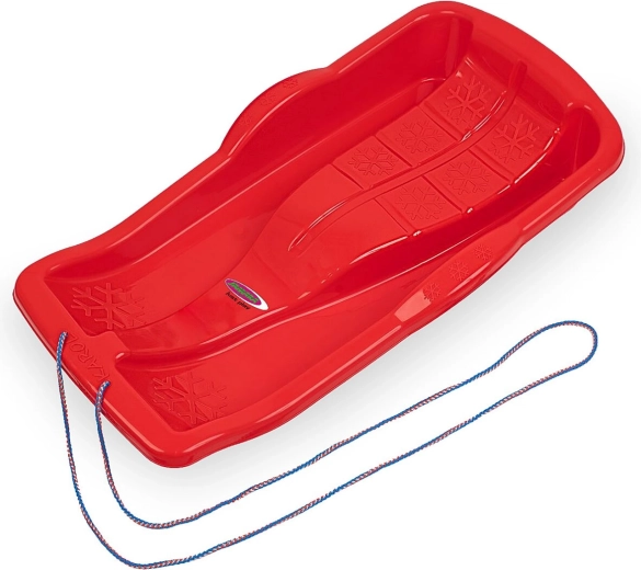 Bērnu bobs Snow Play Karol 80 cm, sarkans