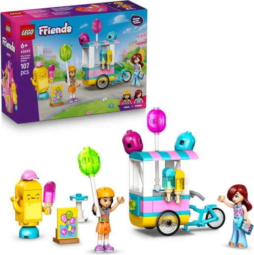 LEGO Friends saldējumu un balonu stends