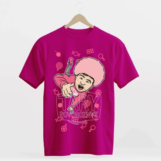 Tary Povoroznyk T-shirt cotton candy pink 140–146