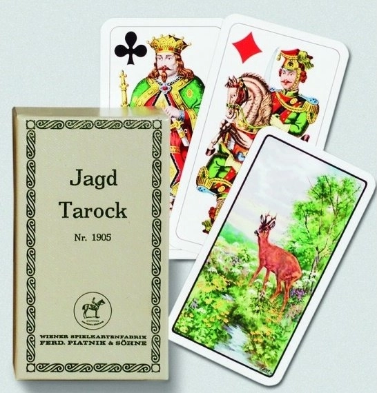 Mednieku taroki – kāršu spēle 4 spēlētājiem, 54 kārtis
