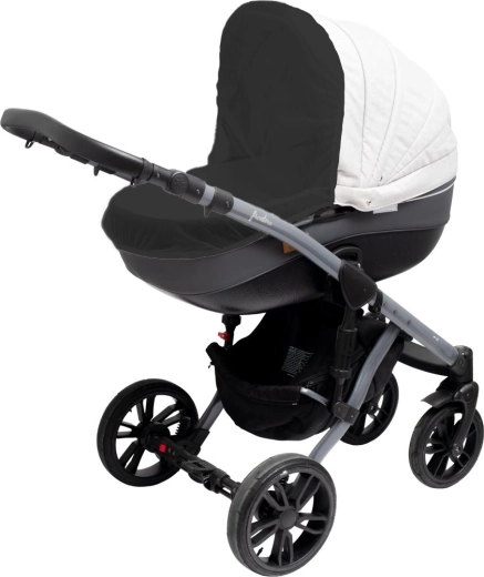 Moskitotīkls ratiem New Baby Basic melns
