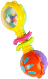 Playgro bērnu grabulītis hanteles formā