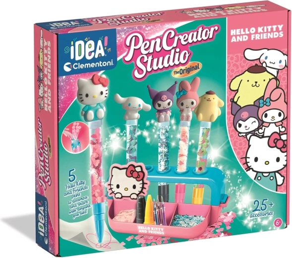 HELLO KITTY un draugi pildspalvu fabrika – radošais komplekts