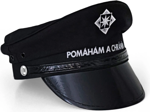 Bērnu policijas cepure ar uzrakstu