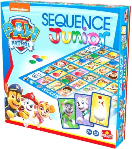 Sekvence Junior PAW Patrol galda spēle