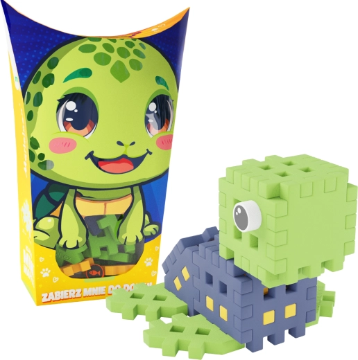 Konstruktors Mini Waffle Pocket Pets – bruņurupucis