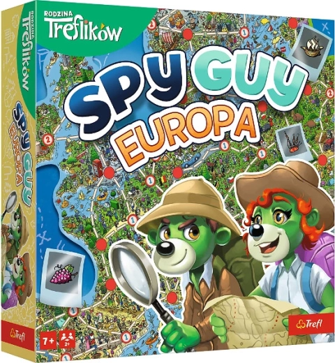 Spy Guy Europe Board Game