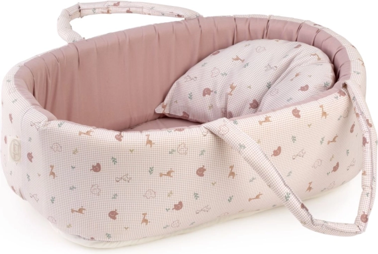 Antonio Juan pārnēsājams tekstila grozs Savanna ar polsterējumu lellēm līdz 42 cm