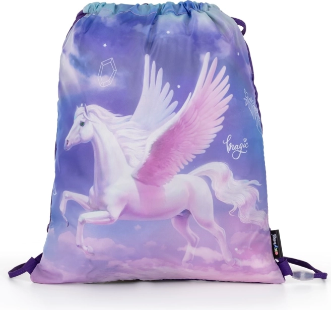 OXYBAG Pegas apavu/vingrošanas maisiņš 30 × 37 cm
