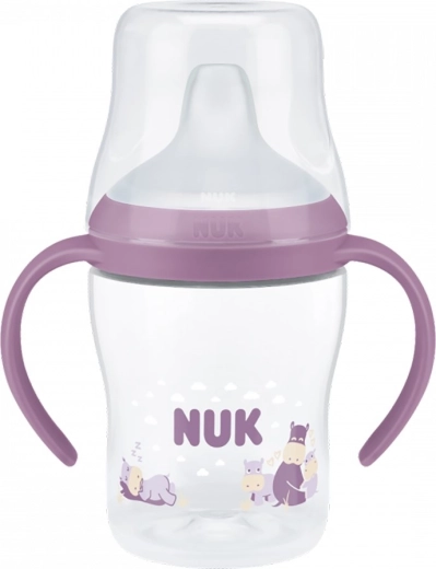 NUK Perfect Match training bottle 150 ml hippo - 1 piece