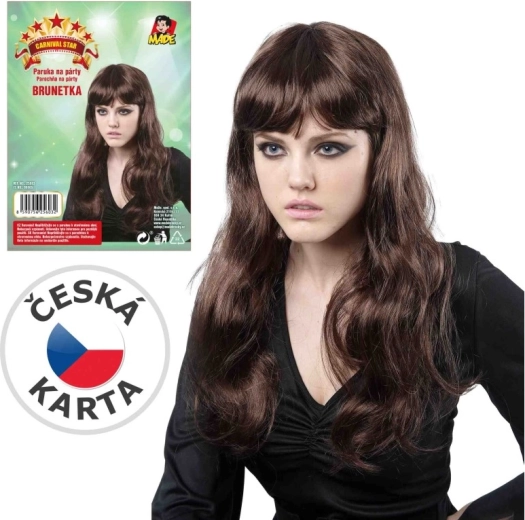 Brūna bērnu parūka Wig