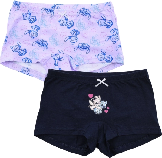 Meiteņu bokseršorti Lilo & Stitch, 2 gabalu komplekts