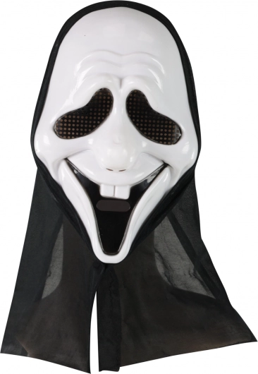 Ghost Mask with Scarf