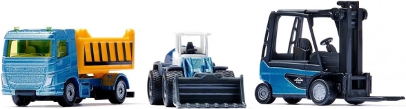 Three construction machines in one set