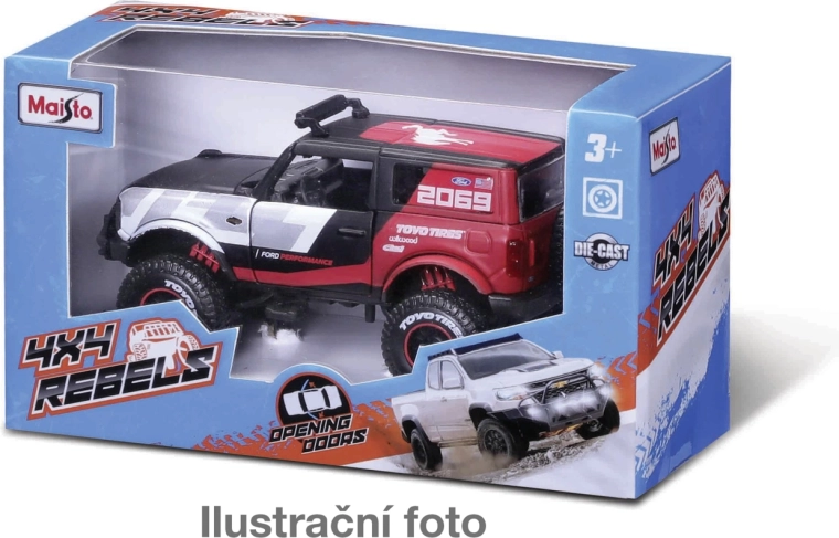 Maisto 4x4 Rebels off-road car model