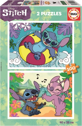 Educa Puzzle Stitch 2x100 Pieces