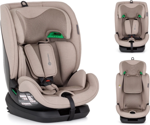Petite&Mars autokrēsliņš Prime Pro i-Size tan brown air 76–150 cm (9–36 kg)