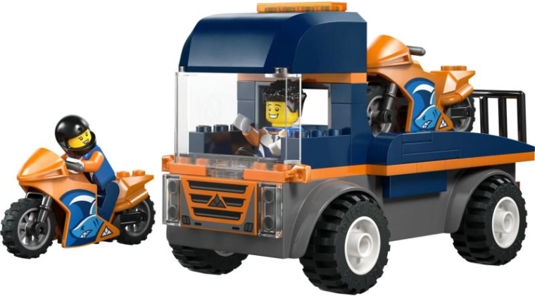 Braucēju minifigūriņas ar ķiverēm