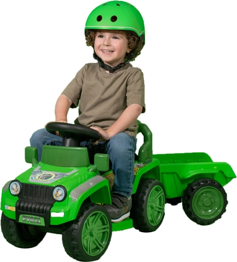 Easy steering with a wheel