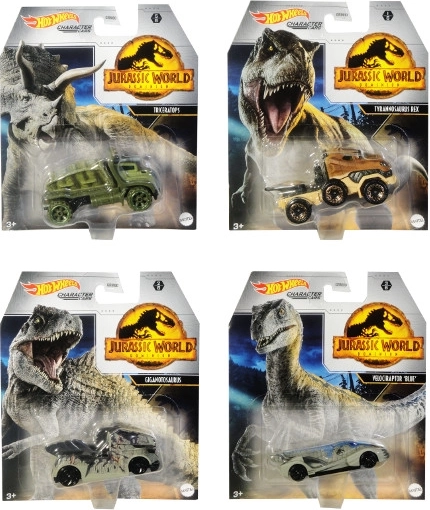 Hot Wheels Jurassic World – stilizēts auto