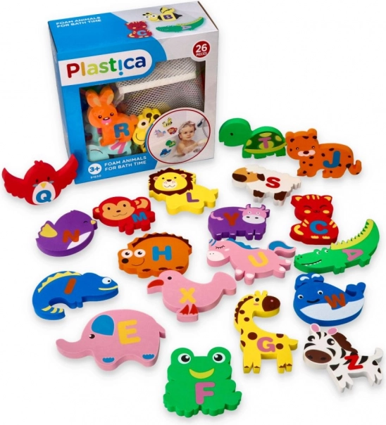 Foam bath toys - letters