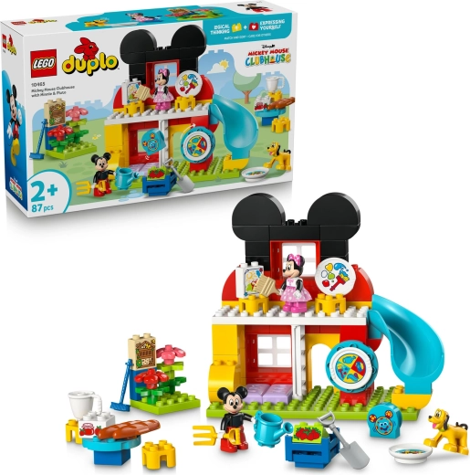 LEGO DUPLO Disney Mikija peles klubs ar Minniju un Plūto