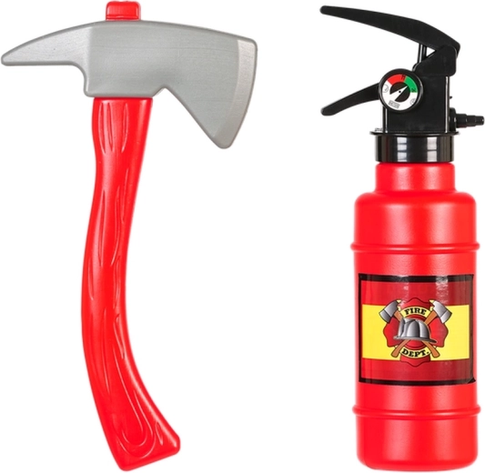 Souza! Children's Firefighter Costume with Accessories for Children Aged 4–7