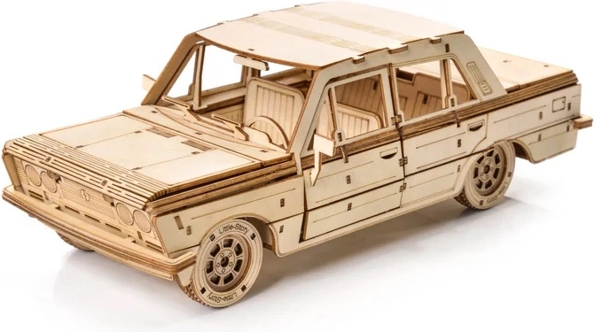 Little Story 3D koka auto modelis FSO Fiat 125p 1:16