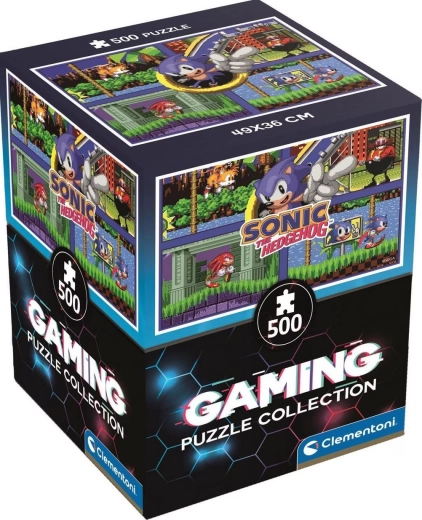 Puzle CLEMENTONI Gaming Collection Sonic II 500 detaļas