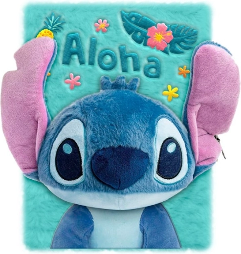 Plush Diary A5 3D STITCH