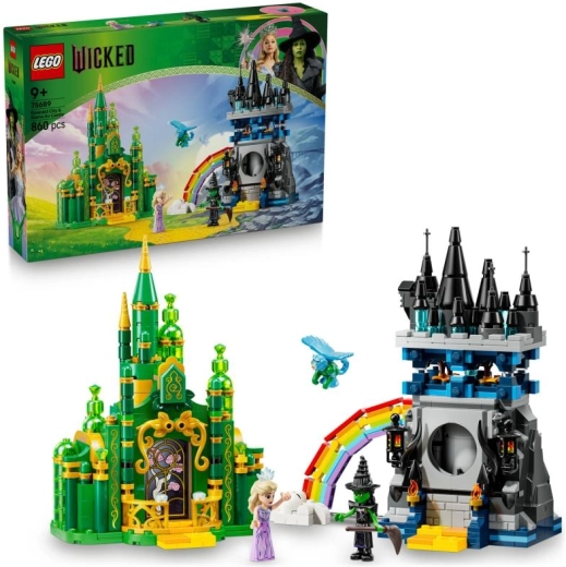 LEGO Wicked – Emerald City and Kiamo Ko Castle Building Set